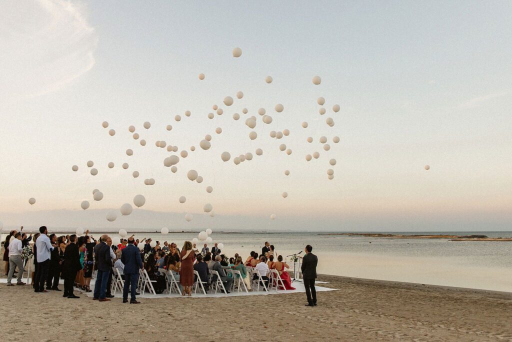 reportaje de boda en Collados beach