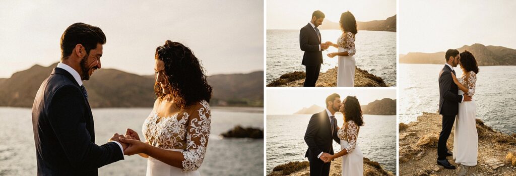 boda íntima en la playa
