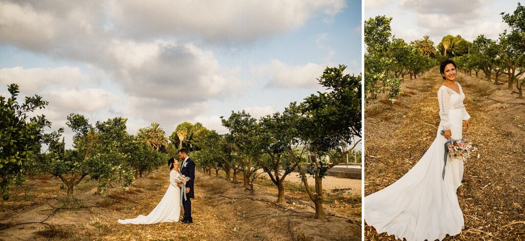 sesión de boda en el bancalito