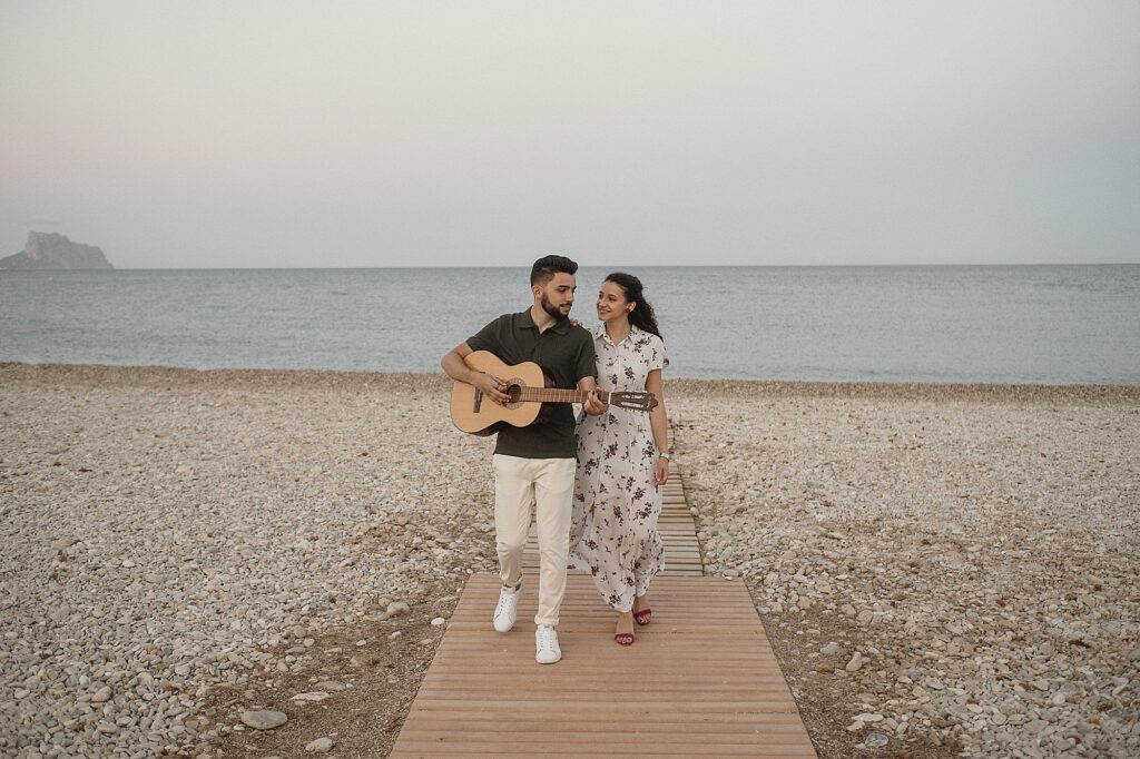 sesión preboda en Altea