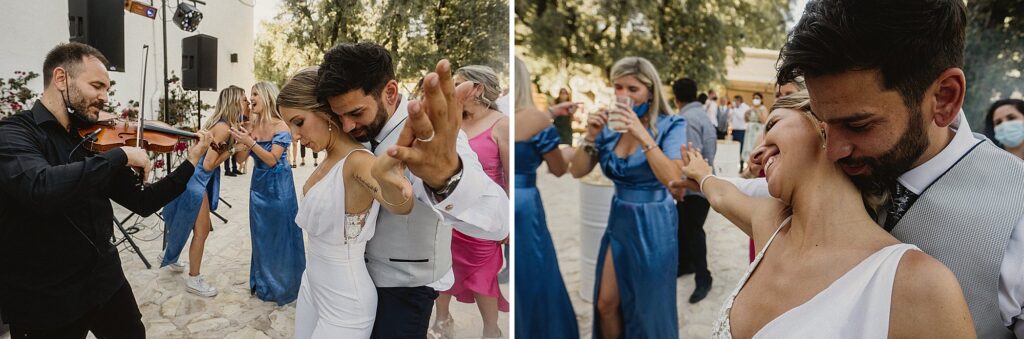 Reportaje de boda en Villa Maria Bonita