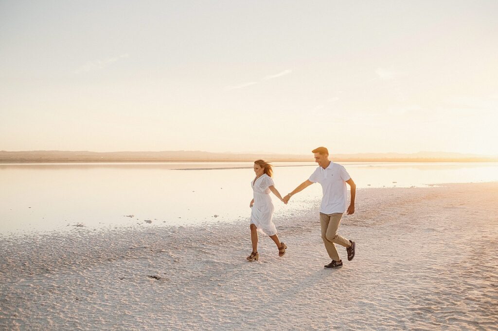 reportaje preboda en la laguna rosa de torrevieja