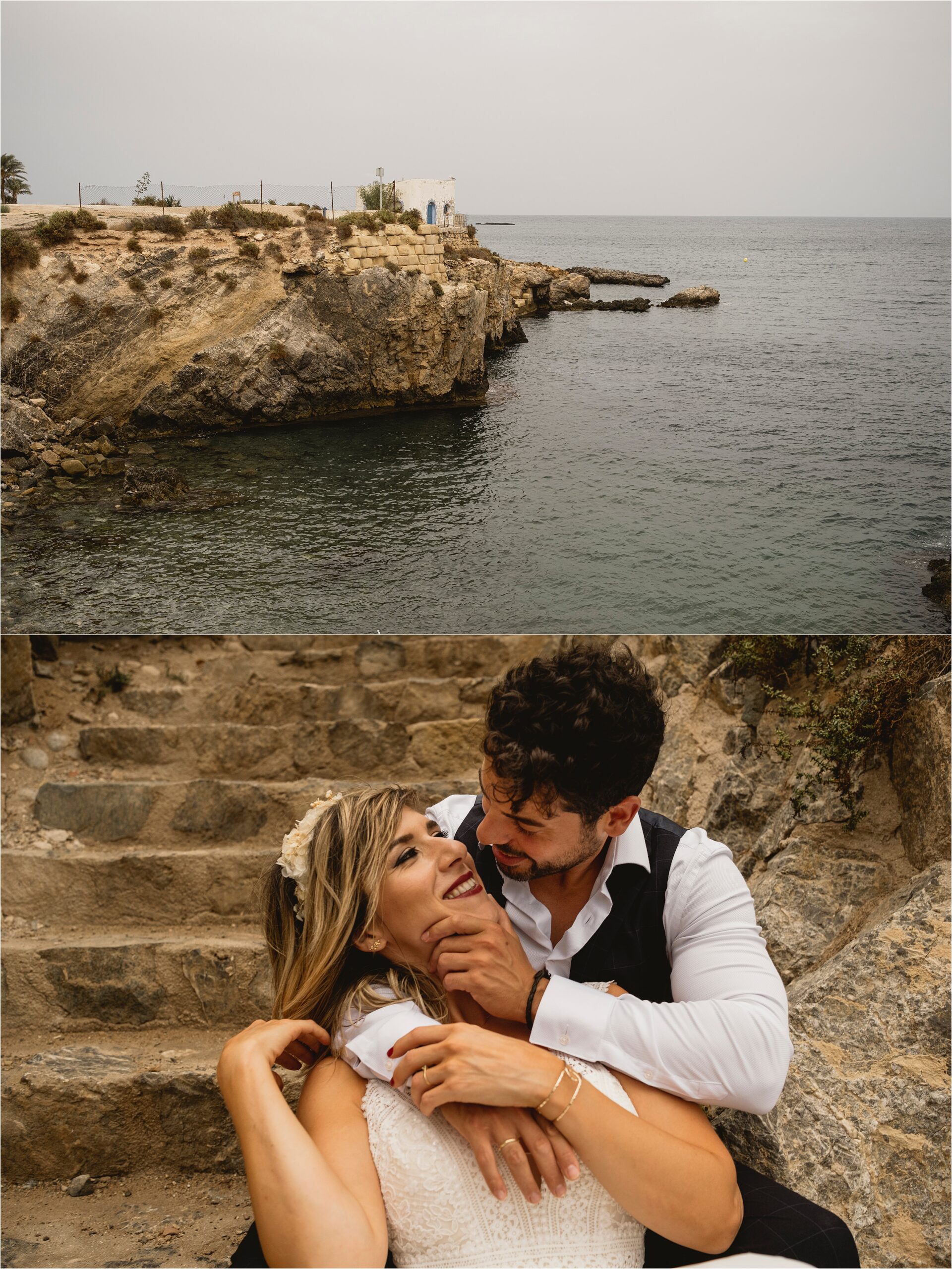 sesion postboda en Isla de Tabarca