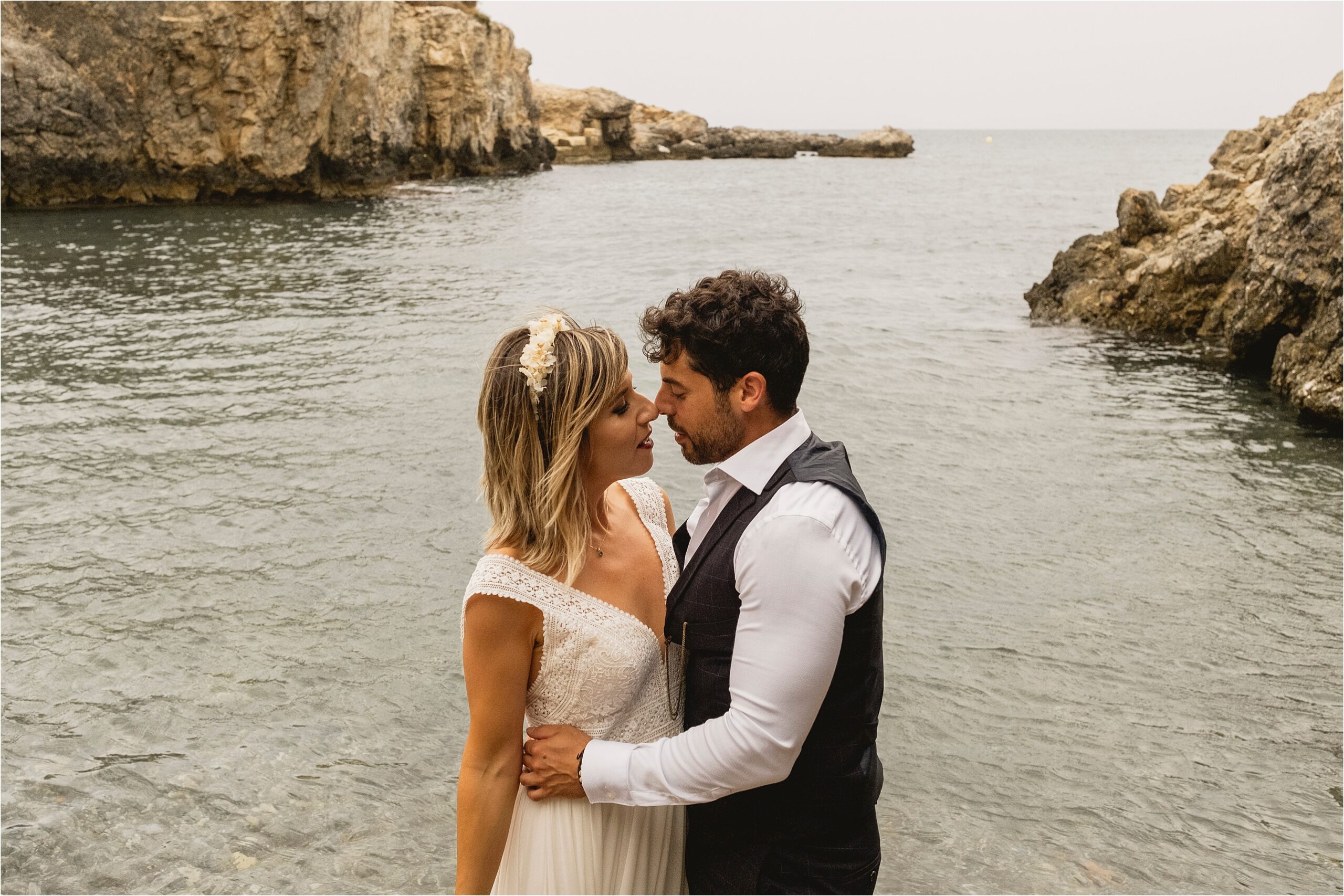Postboda en Isla de Tabarca