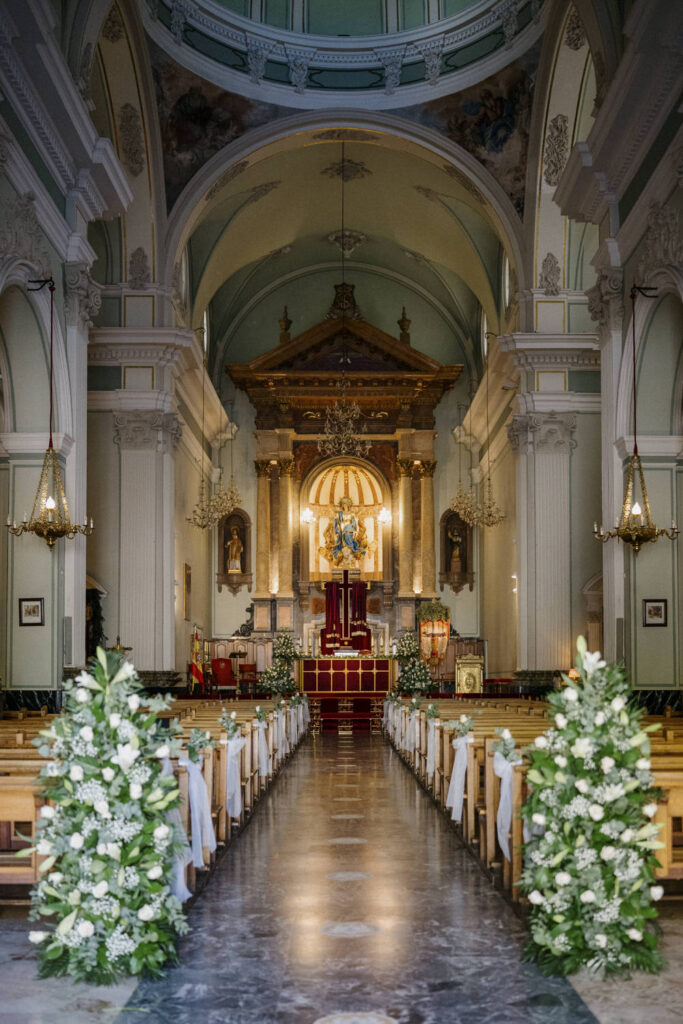 Boda Andrea y Jose en Parroquia de Nuestra Señora de la Asuncion de Denia