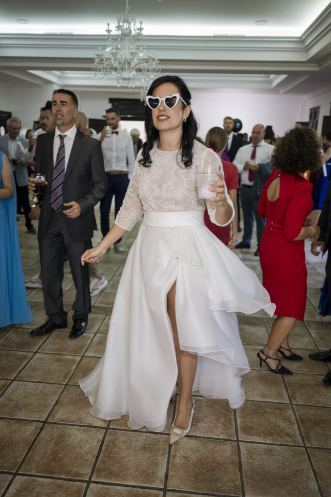 Novia en Victoria Garden