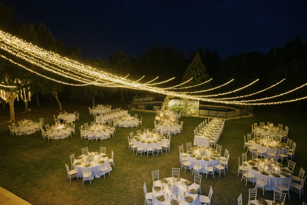 Decoración de boda en Finca Villa Vera