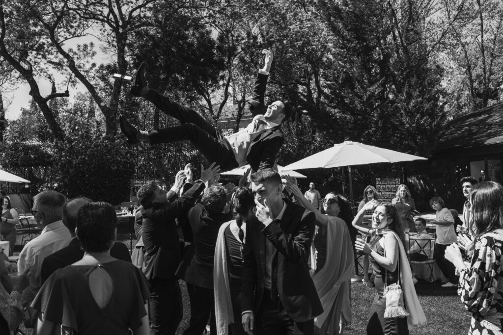 Cóctel en finca para bodas Madrid